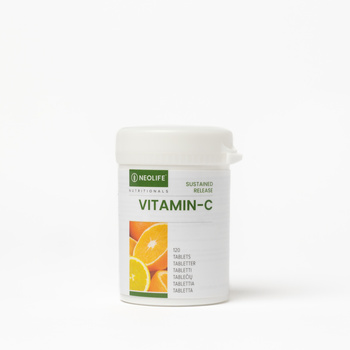 Sustained Release Vitamin C, C-vitamiiiniravintolisä
